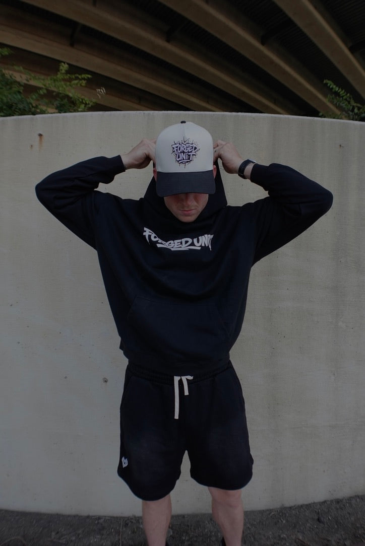 Forged Unit Logo Essential Heavyweight Hoodie