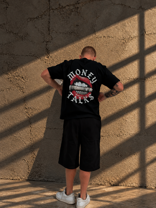 Money Talks Essential Cotton T-Shirt