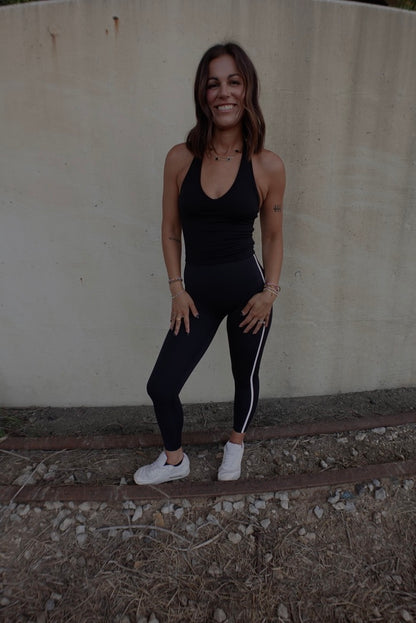 Women’s Halter V-Neck Yoga Tank Top