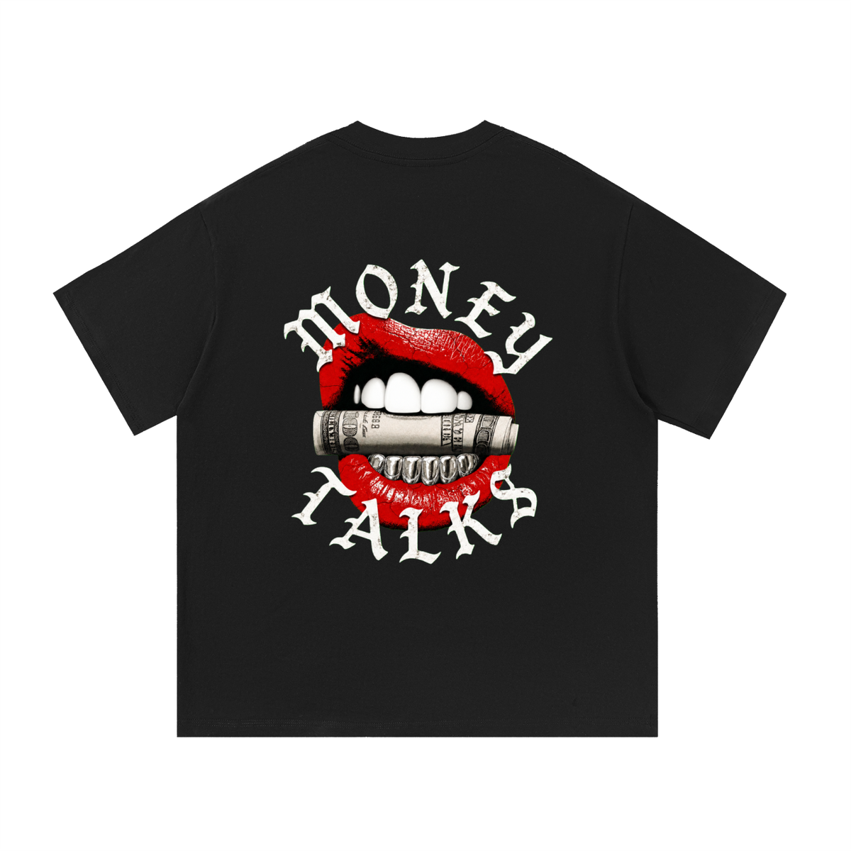 Money Talks Essential Cotton T-Shirt