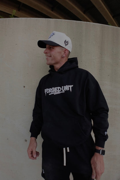 Forged Unit Logo Essential Heavyweight Hoodie