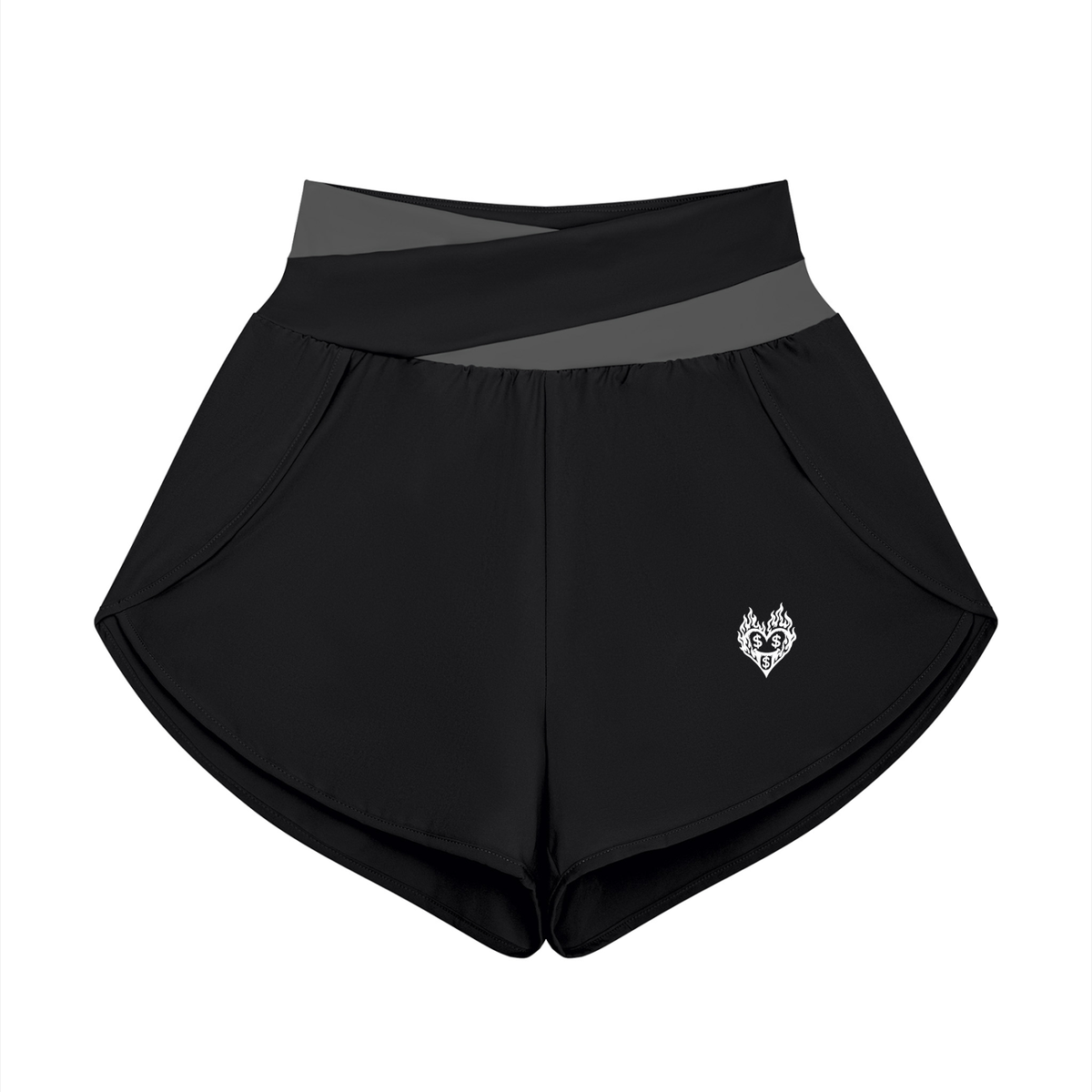 Women’s Yoga Panelled Shorts