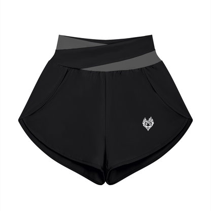 Women’s Yoga Panelled Shorts